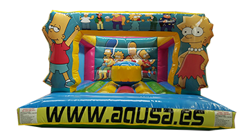 1-Los Simpsons - Castillos Hinchables AGUSA